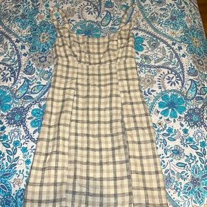 Urban outfitters plaid dress